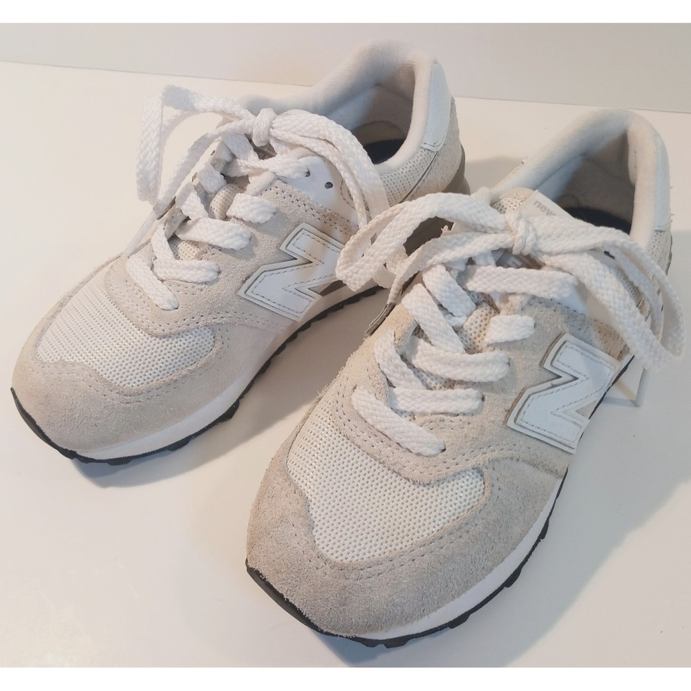 New Balance Classic 574 Kids Sneakers Sz 12 M, Gray White